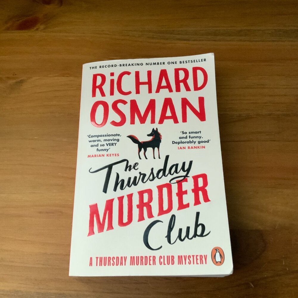 THE THURSDAY MURDER CLUB - RICHARD OSMAN  PAPERBACK BOOK